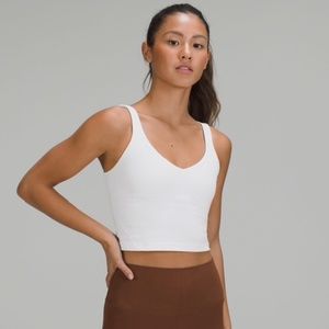 Lulu lemon white align tank